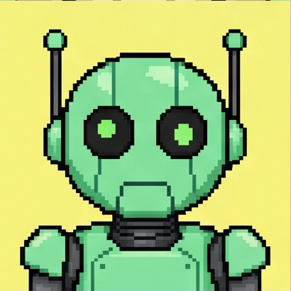 NFTPay Bud pixel robot